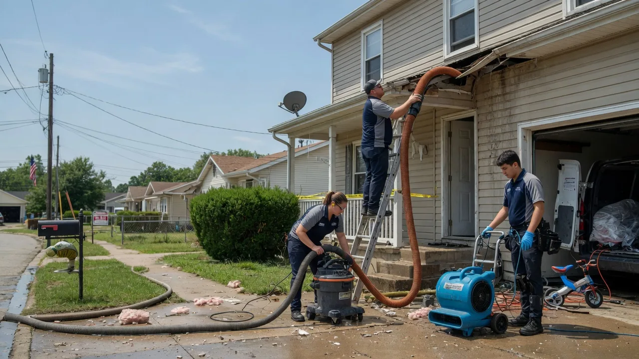 Water Damage Restoration in De Land, IL near me